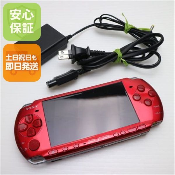 超 PSP-3000 ラディアント レッド 即日発送 game SONY PlayStation Portable 本体 土日祝発送OK 05000