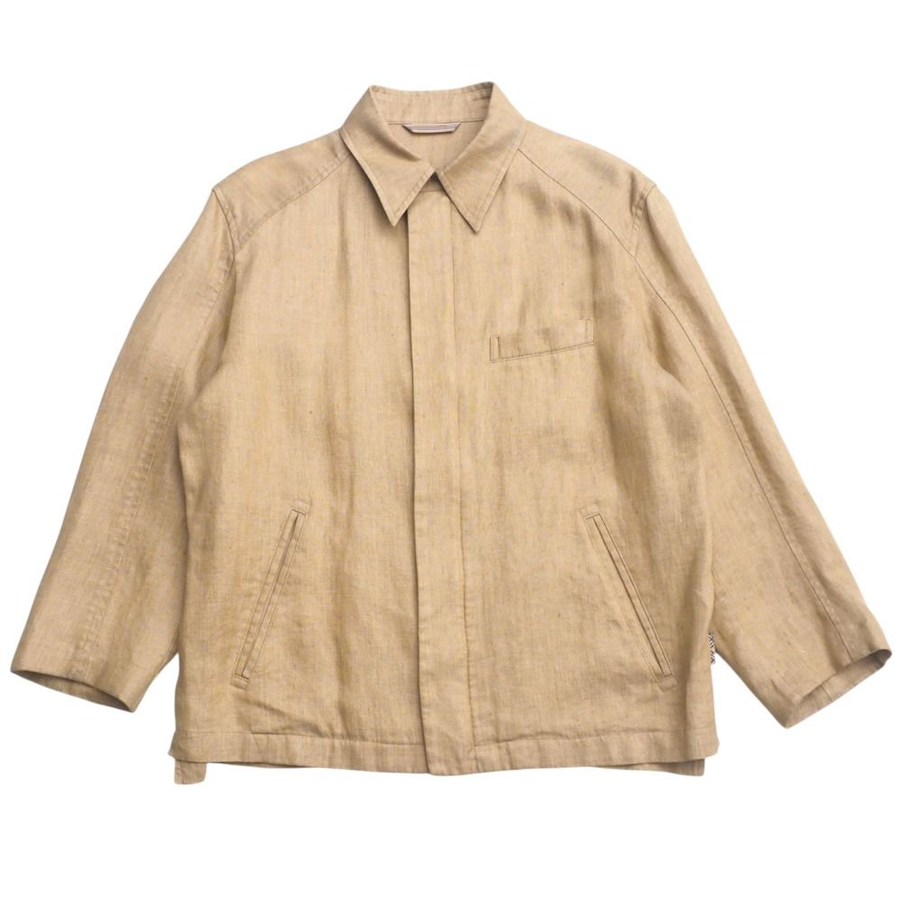 BURBERRY バーバリー ジャケット サイズS リネン スプリングジャケット ブルゾン ブランド古着 20250423|RA4359