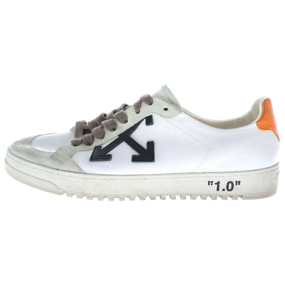 OFF-WHITE オフホワイト Virgil Abloh 2.0 SNEAKER ヴァージルアブロー2.0 ローカットスニーカー ホワイト/オレンジ OFF-WHITE (オフホワイト) Virgil Abloh 2.0 SNEAKER ヴァージルア