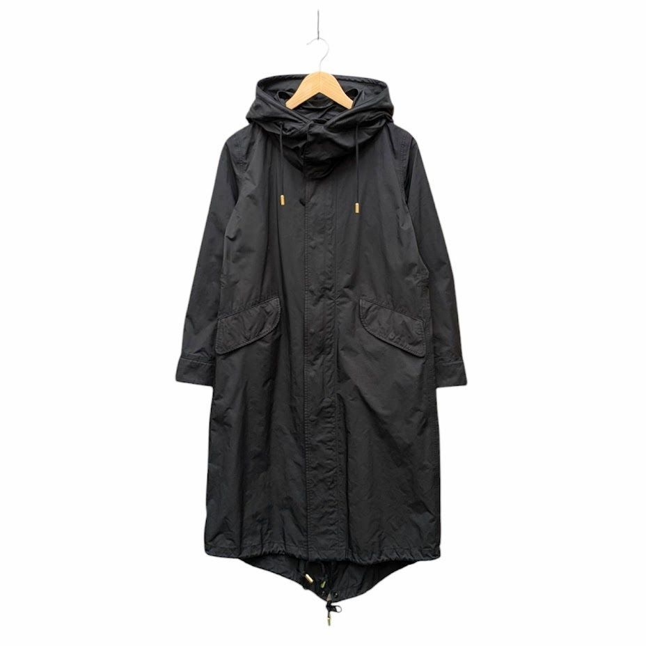 THE RERACS ザリラクス モッズコート M-65 M-51 フード着脱可 15SSーRECT-052L ブラック サイズ38