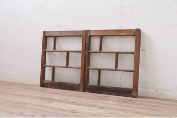 現状販売 ガラス窓 セット アンティーク建具 大正ロマン ノスタルジック 引き戸 ガラス戸 4～7営業日前後で発送 修理加工希望の方3ヶ月程で発送 R-069172