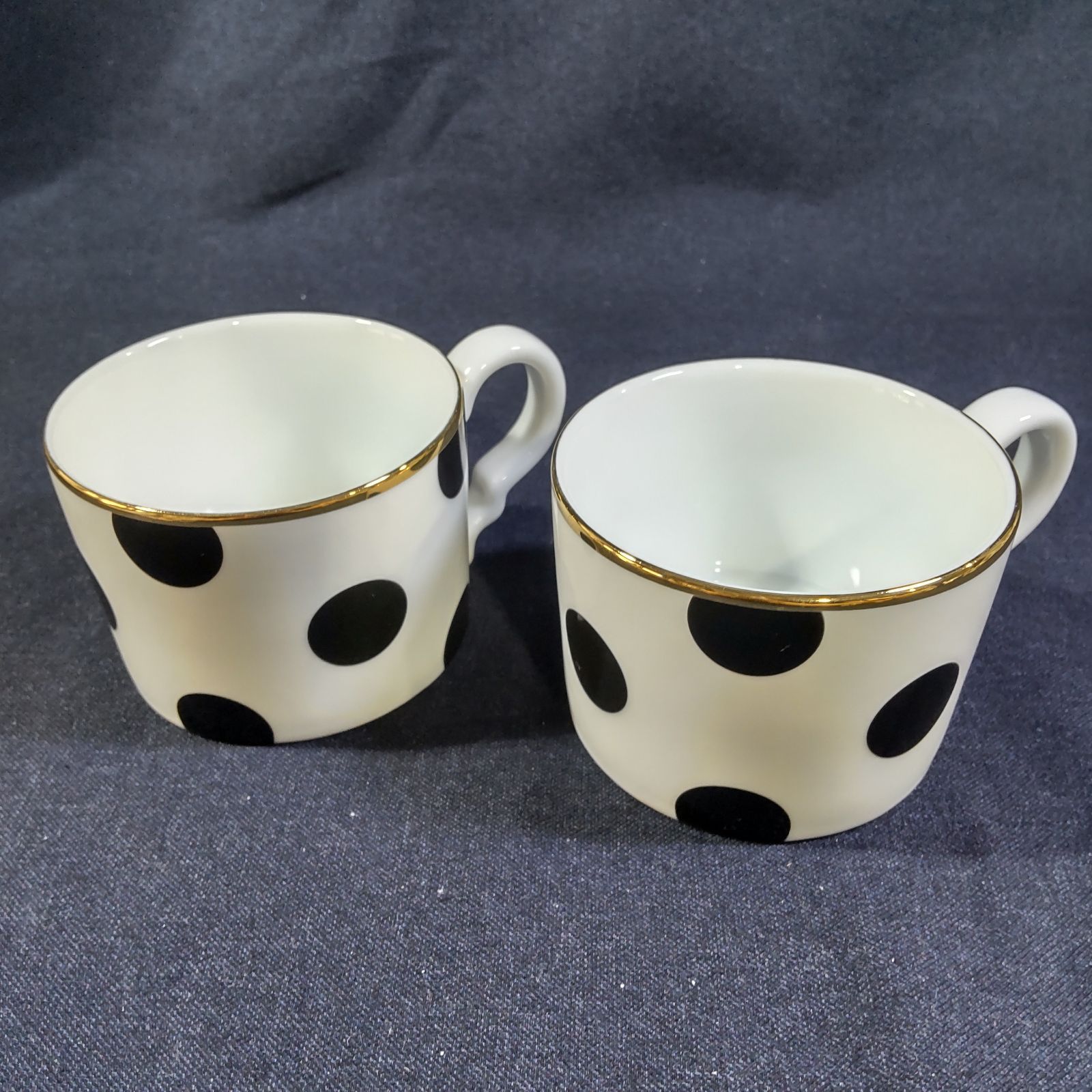 フランフラン ドット柄カップ セット ドットパターン ガラスカップ オレンジ | Francfranc（フラン