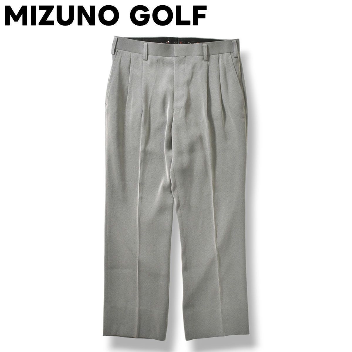 ミズノ メンズ ゴルフ用ロングパンツ 美品】 ミズノ MIZUNO ゴルフウェア ロングパンツ ツータック