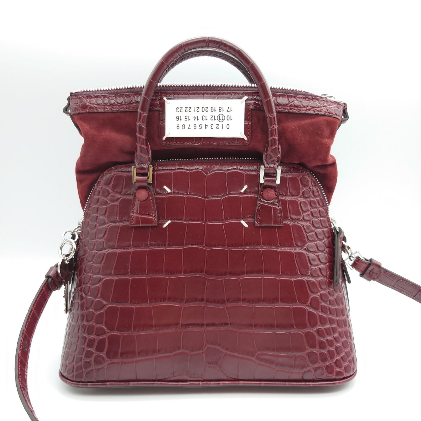 メゾンマルジェラ Maison Margiela 5AC ハンドバッグ 2WAY クロコ型