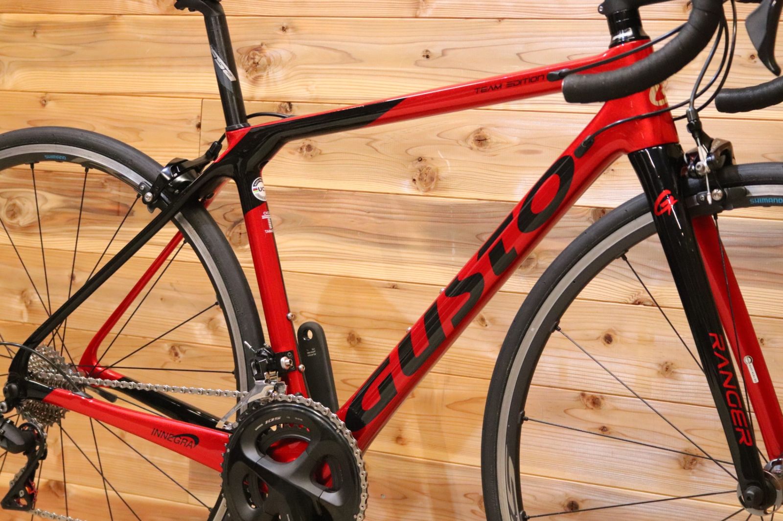 グスト GUSTO レンジャー RANGER TEAM EDITION RIM 2025モデル Mサイズ シマノ 105 R7000 11S カーボン ロードバイク 広島店