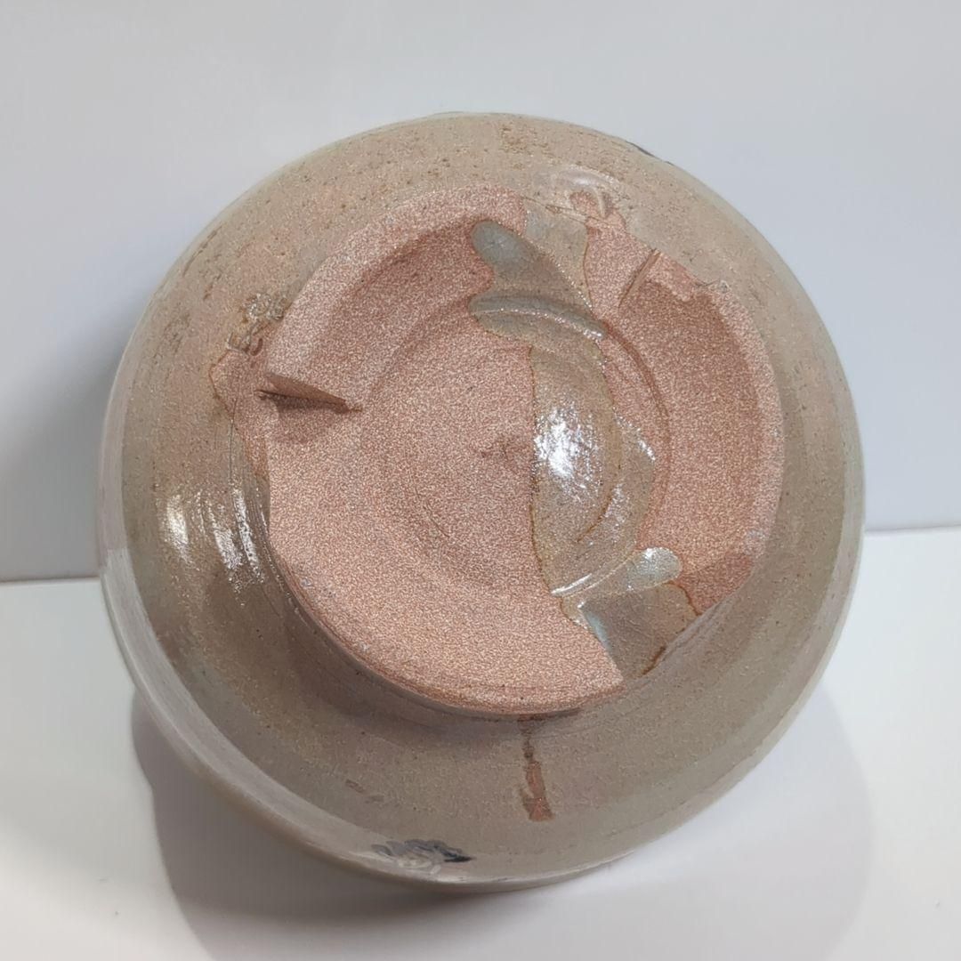 茶碗 桃山窯 林英仁造 鳥 酉絵 御本手茶碗 抹茶碗 茶道具 陶印あり