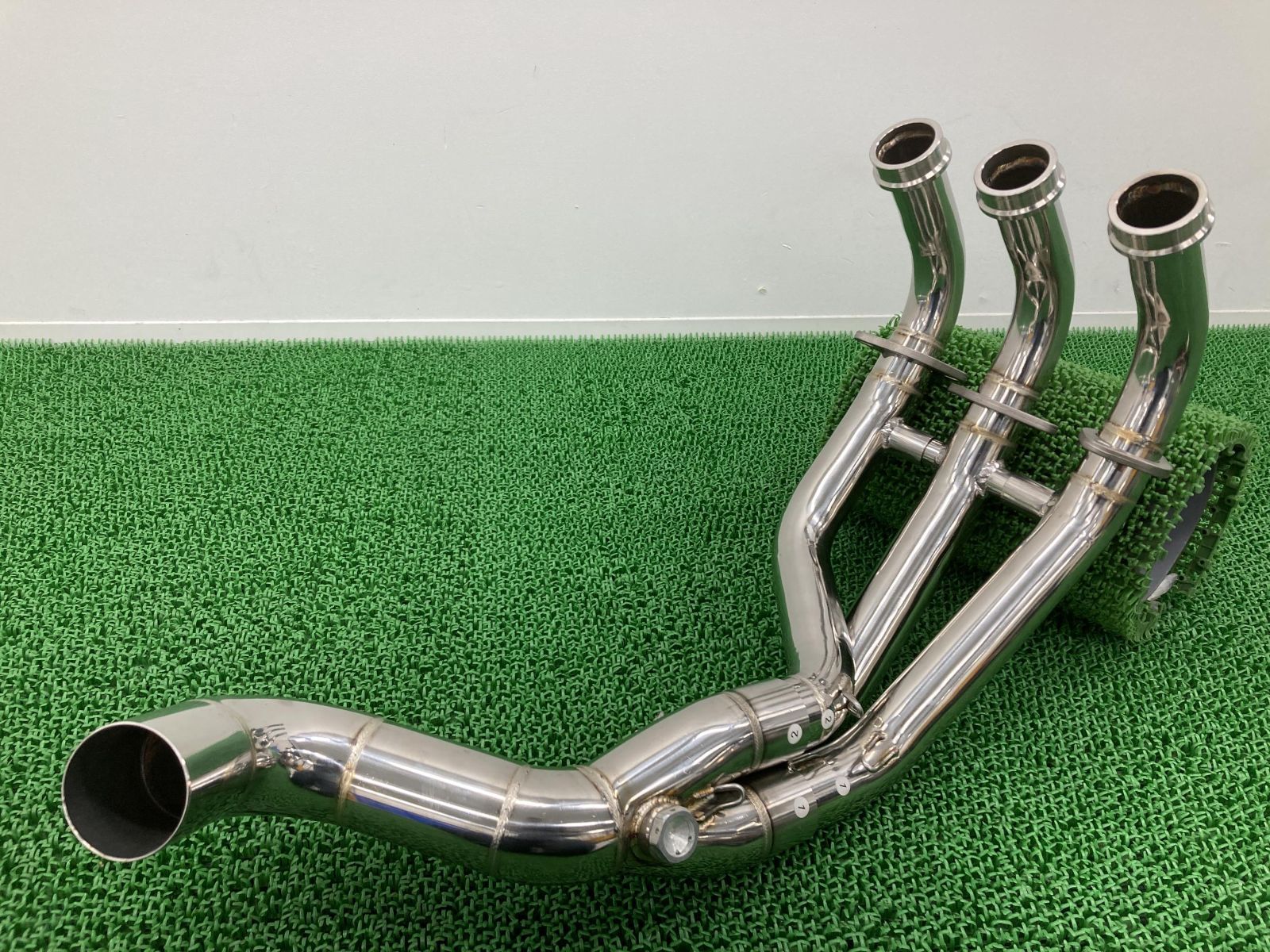 MT-09 エキパイマフラー 社外 中古 バイク 部品 RN34J 14-18年 
