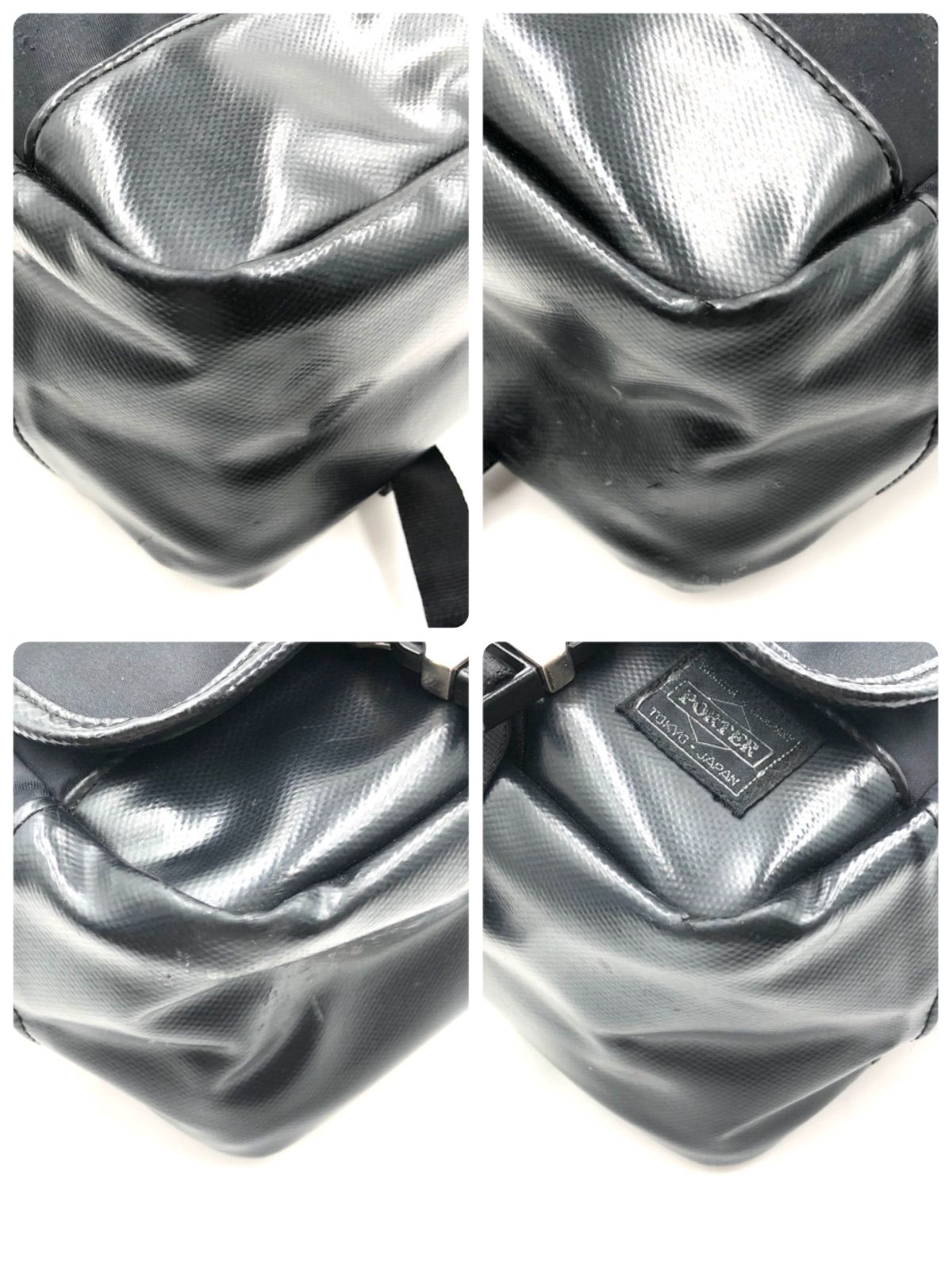 【美品】ポーター SAC'S BARコラボ メッセンジャーバッグ PORTER □良品□PORTER×SAC'S BAR ポーター×サックスバー コラボ