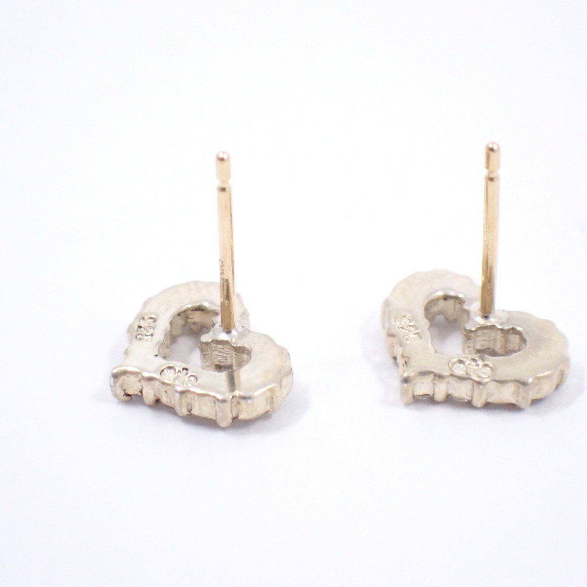 ete フープピアス シルバー ete エテ フープ ピアス シルバー925⁄K18YG