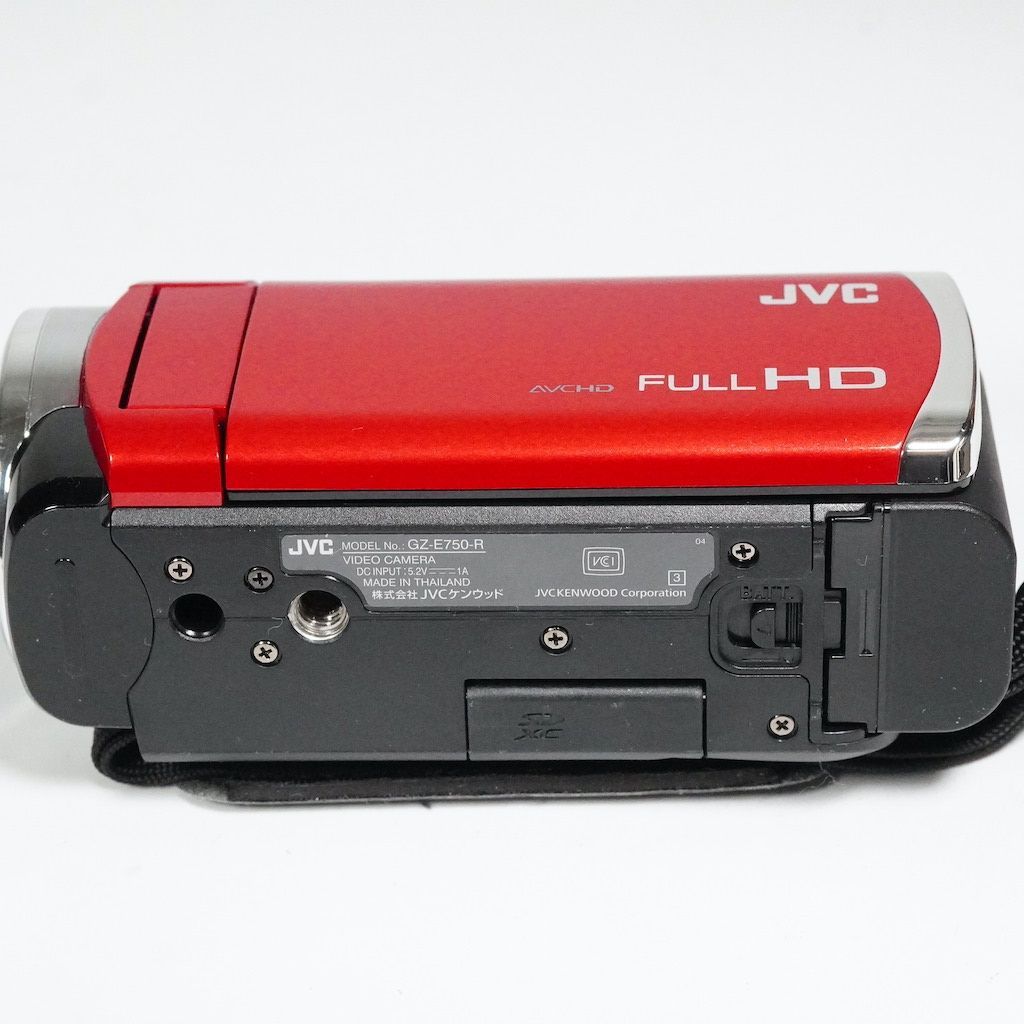 JVC Victor Everio GZ-E750-R レッド 動作OK 1週間保証 /1569 - メルカリ