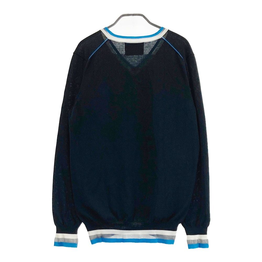 サイズ：L MARK&LONA マークアンドロナ Vネック ニットセーター