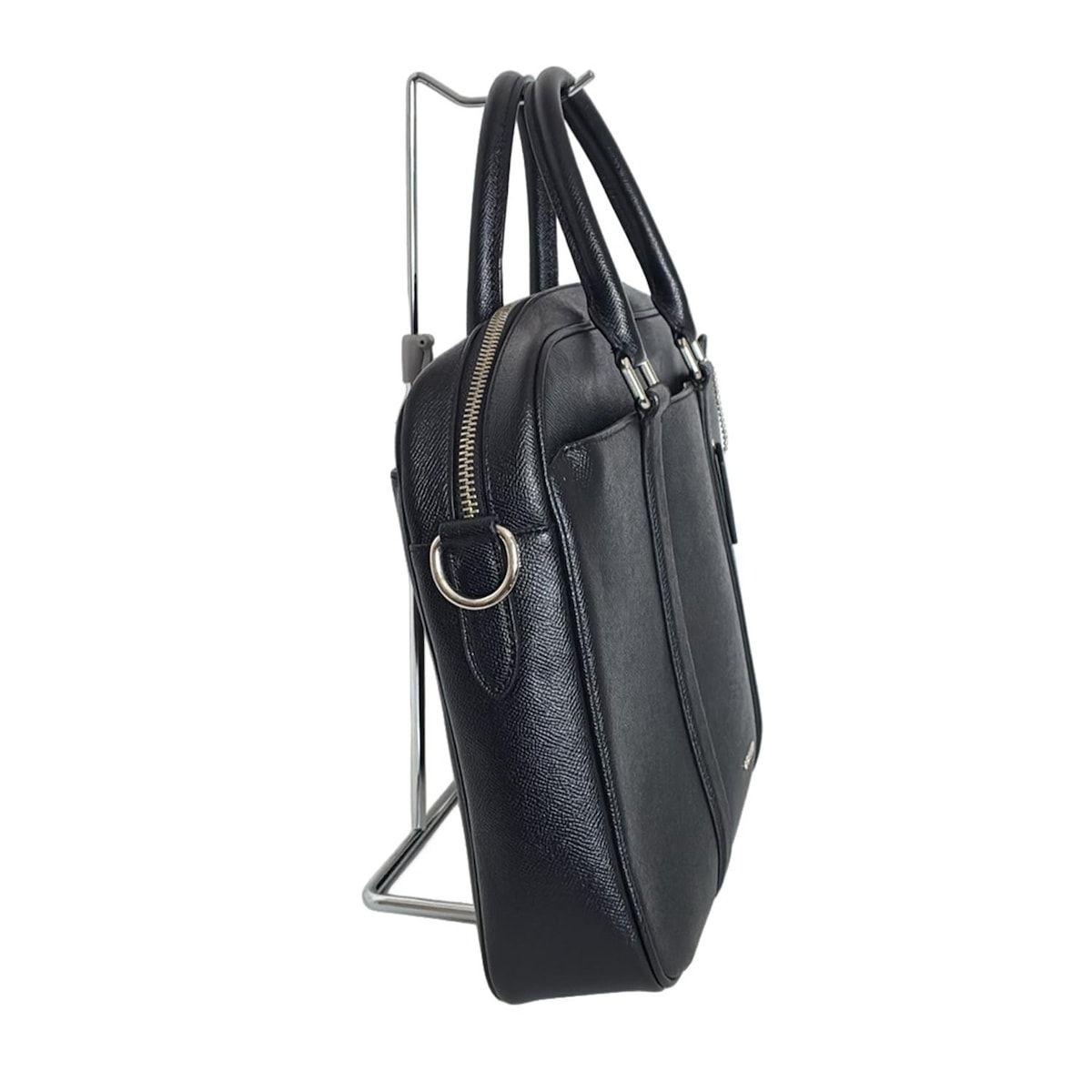 COACH 59057 PERRY ビジネスバッグ ブラック レザー 通勤 COACH - COACH(コーチ) ビジネスバッグ ペリー F59057 黒 レザー