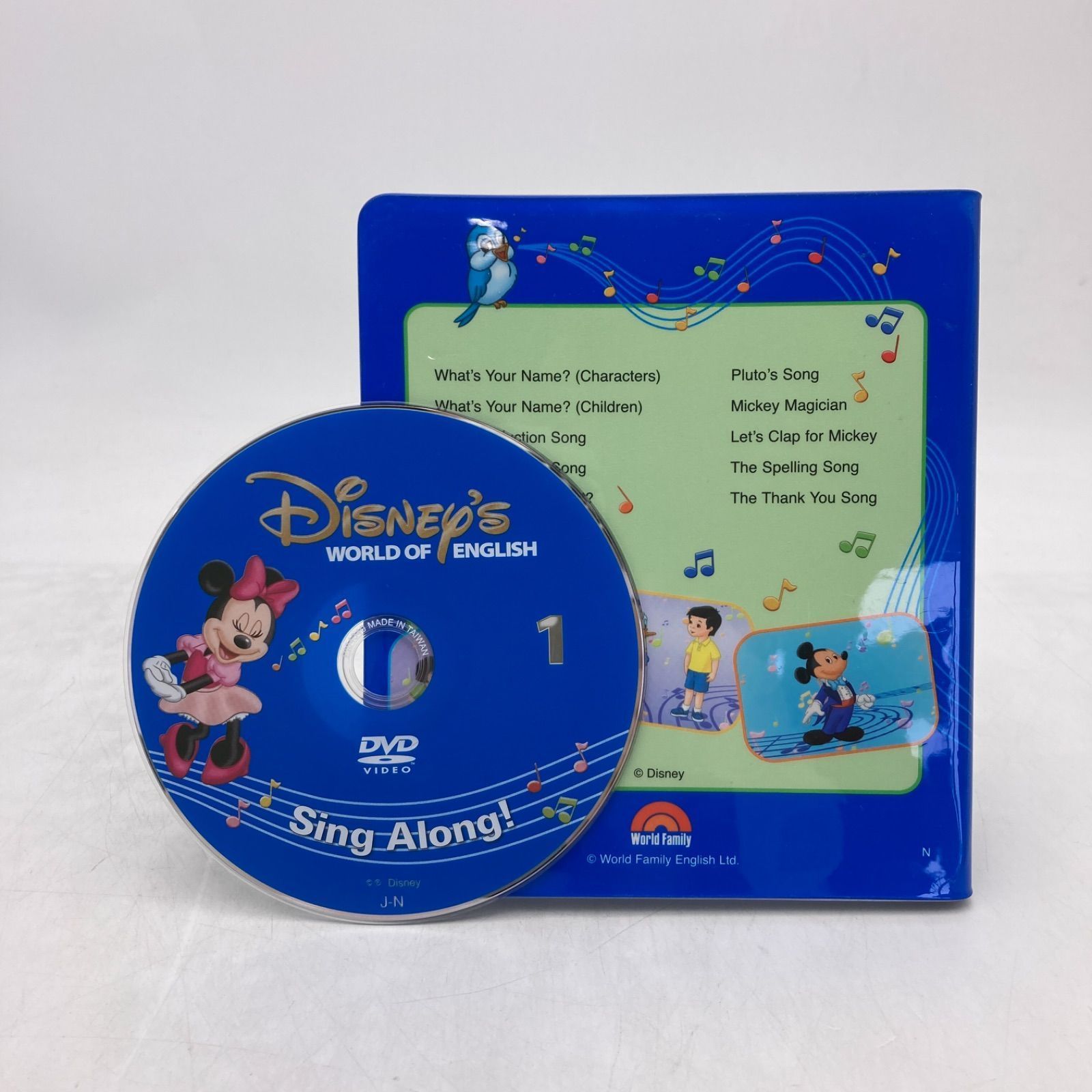 シングアロング 新子役 DVD12枚 絵本＆CD 字幕あり ディズニー