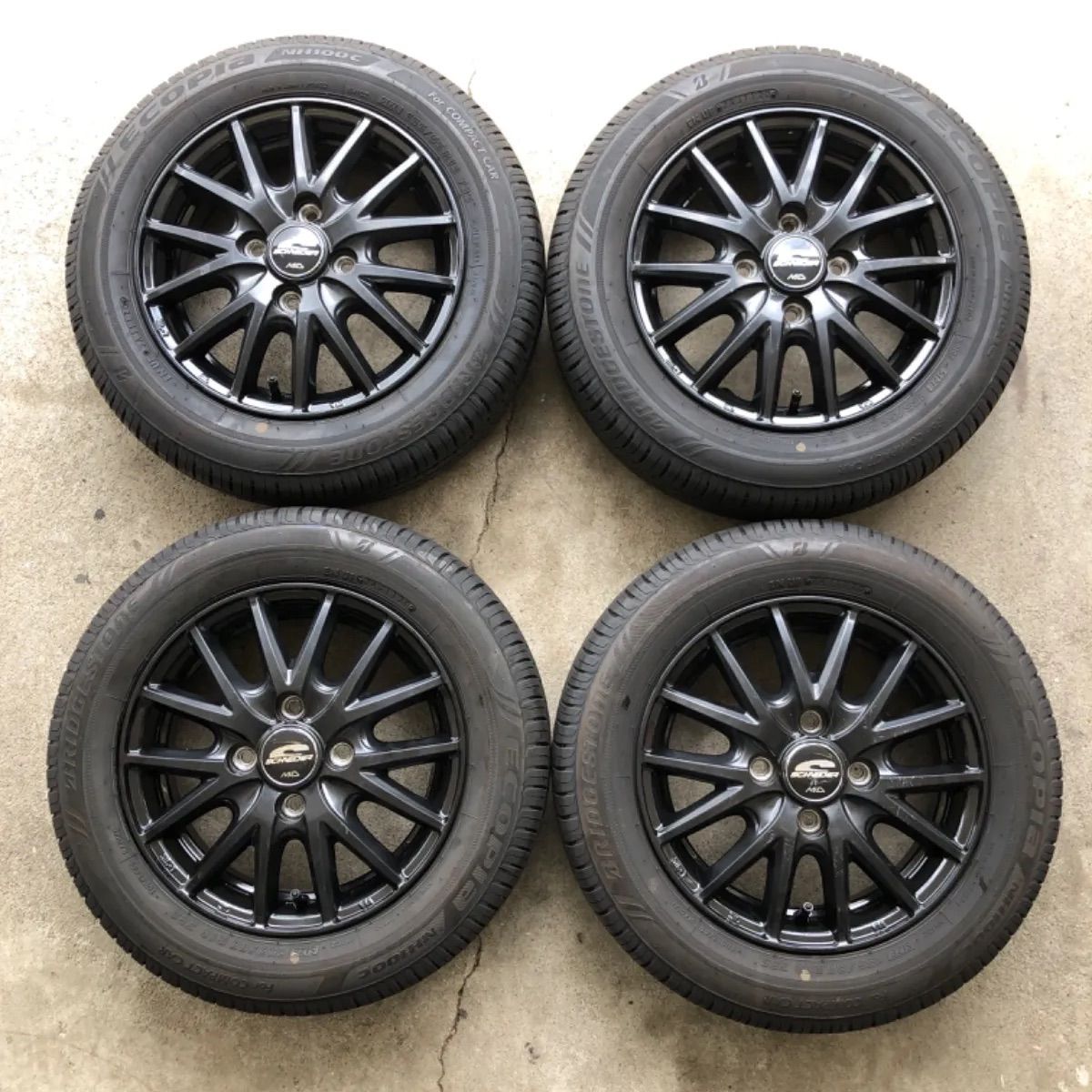 バリ山 155/65R13 ブリヂストン シュナイダー 夏 サマー - メルカリ