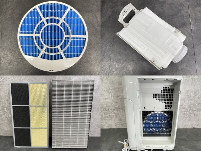 加湿空気清浄機 SHARP シャープ KI-M850S シルバー系 加湿器 プラズマクラスター 床置き型 514139 WWW_KANDAIZUMI_COM