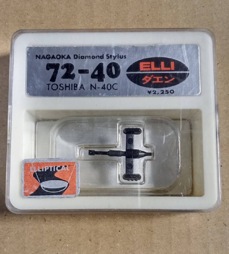 未開封品 ダエン NAGAOKA diamond Stylus 72-40 東芝 N-40C
