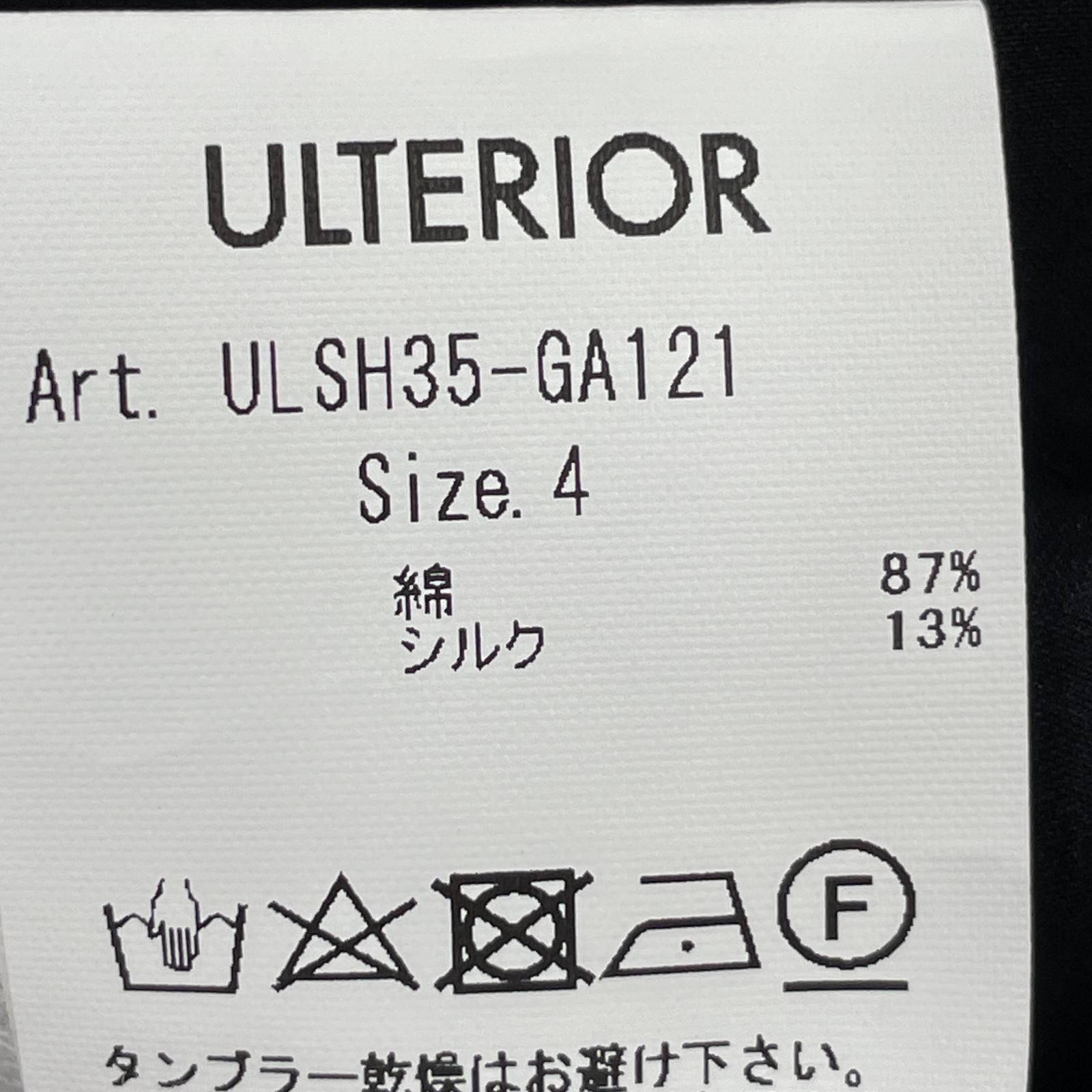 トップス ULTERIOR C/S PARACHUTE CLOTH P/O SHIRT 4 Zeroxposur Mens Travel Series Large S/S Button Down Shirt