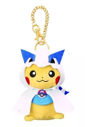キーホルダー マスコット キャラクター ルギアポンチョのピカチュウ ポケットモンスター ポケモンセンター