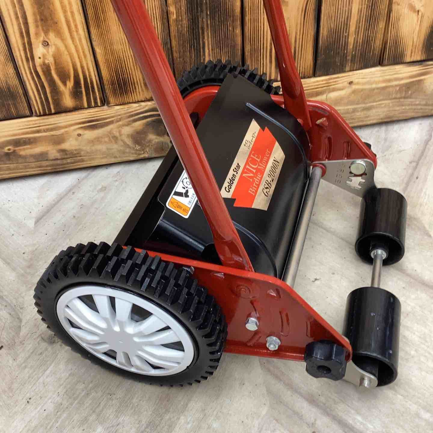 ゴールデンスター 「安心・安全・日本製」刃研ぎのできる最高級手動芝刈機 プレシャスモアー GPR-2500 ガーデニング用品 ゴールデンスター 「安心・安全・日本製」刃研ぎの