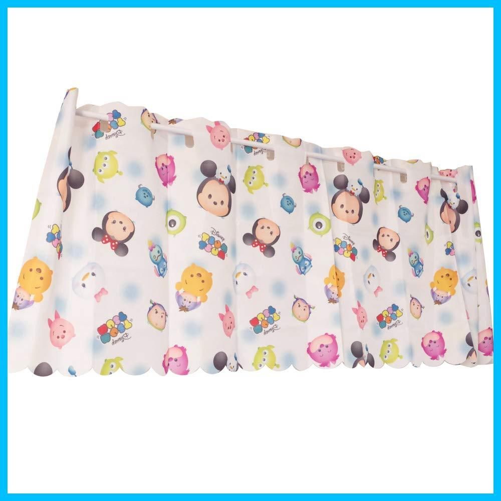 商品 ディズニー ホワイト 撥水カフェ カフェカーテン ツムツム Arie アーリエ