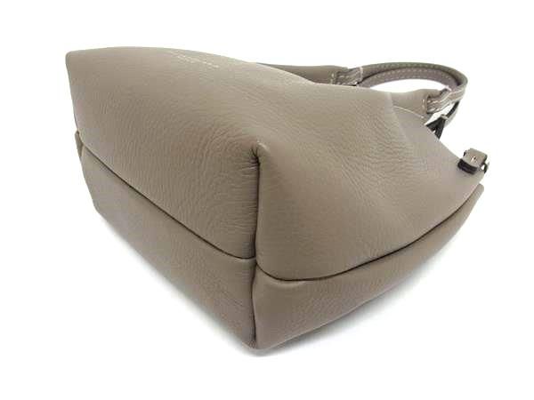 ■新品■未使用■ GIANNI CHIARINI ジャンニキャリーニ デュア XS レザー 2WAY ハンドバッグ ショルダー グレージュ系 FP5841