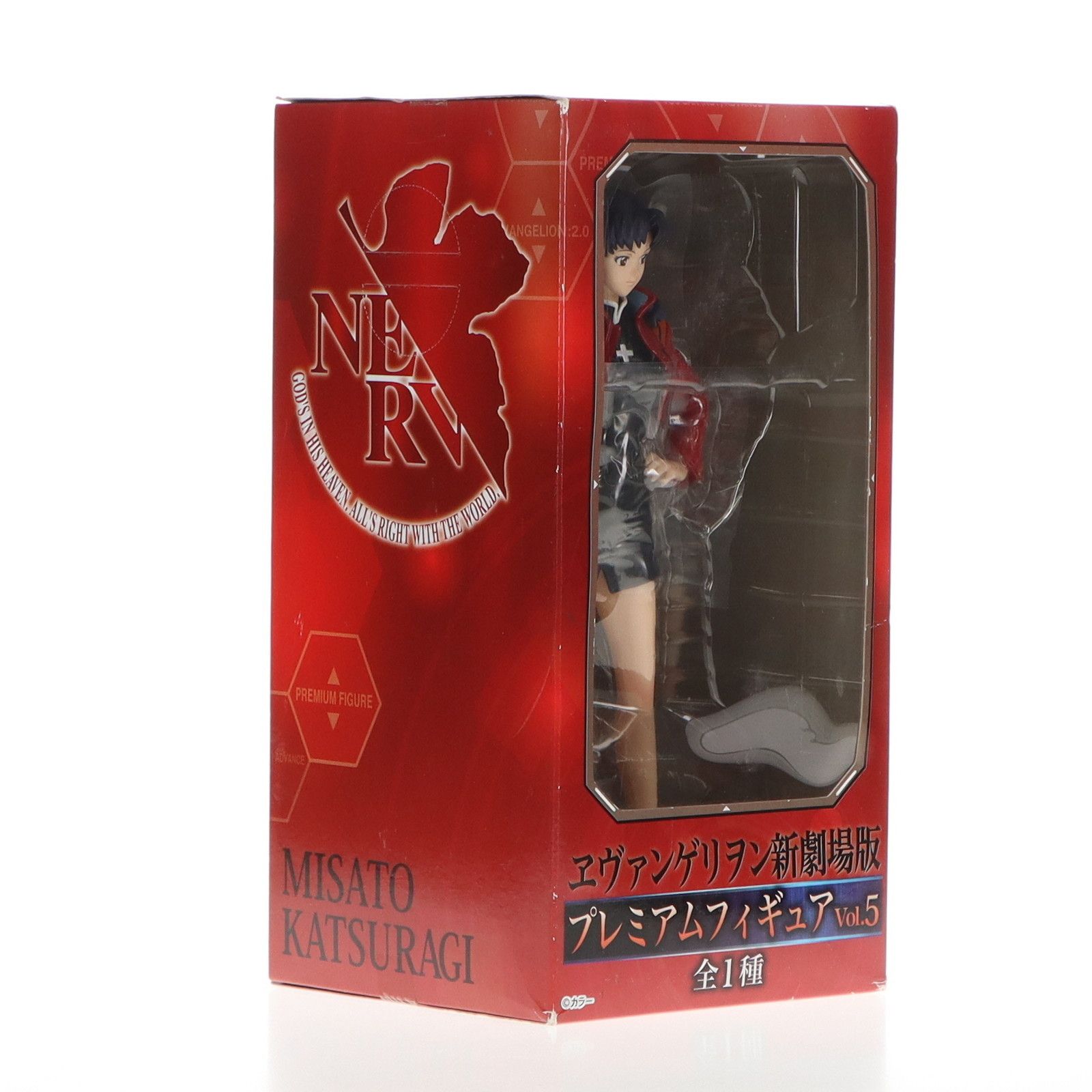 葛城ミサト(かつらぎみさと) ヱヴァンゲリヲン新劇場版 プレミアムフィギュアVol.5 プライズ セガ 葛城ミサト(かつらぎみさと) ヱヴァンゲリヲン新劇場版