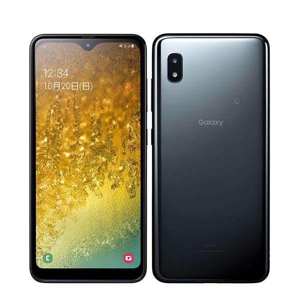 中古】 SC-02M Galaxy A20 ブラック SIMフリー 本体 ドコモ スマホ ...