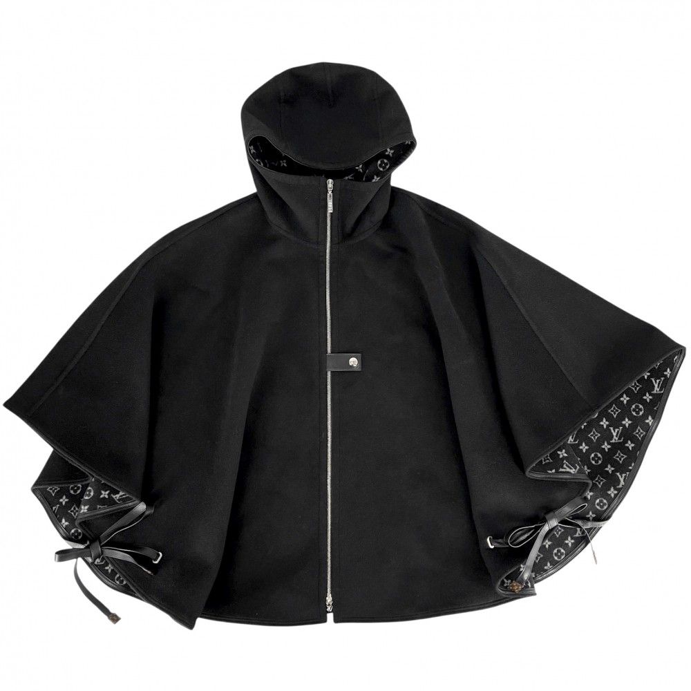 在庫一掃】 ルイヴィトン ポンチョ レディース モノグラム フーデッド