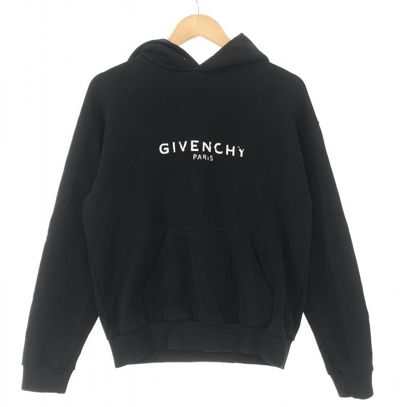 中古】GIVENCHY パーカー S BW706A3Z0Y ブラック ジバンシィ[10] - メルカリ