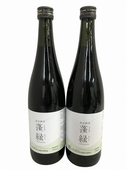賞味期限2026.3.12越後酵素蓬緑ボトル 720ml *3
