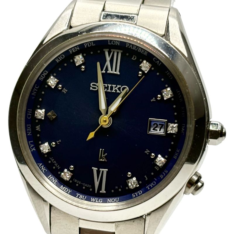 限定品・エターナルブルー]セイコー ルキア 電波ソーラー チタン