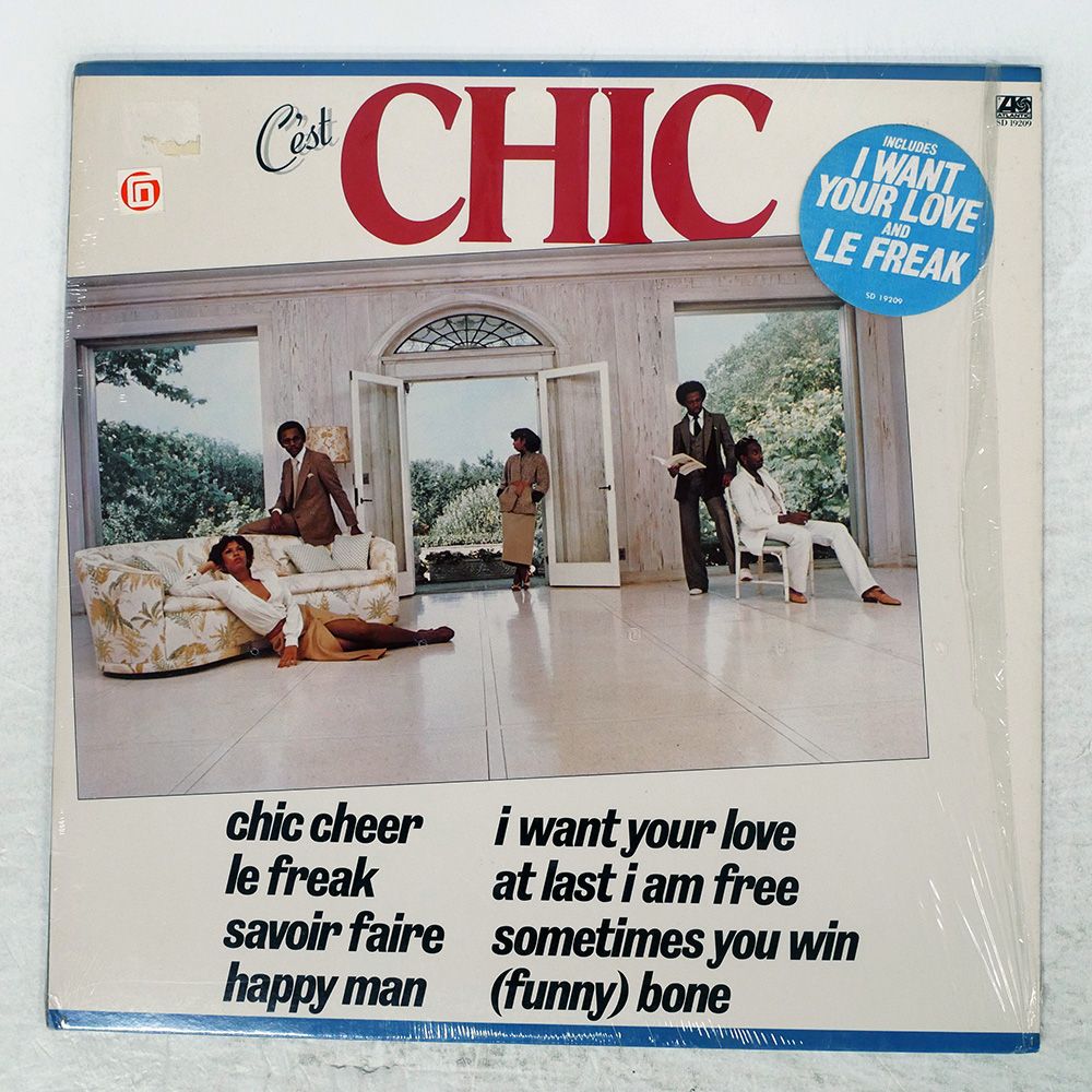 ジャンク,米 US盤 CHIC/C'EST CHIC/ATLANTIC SD19209 LP - メルカリ