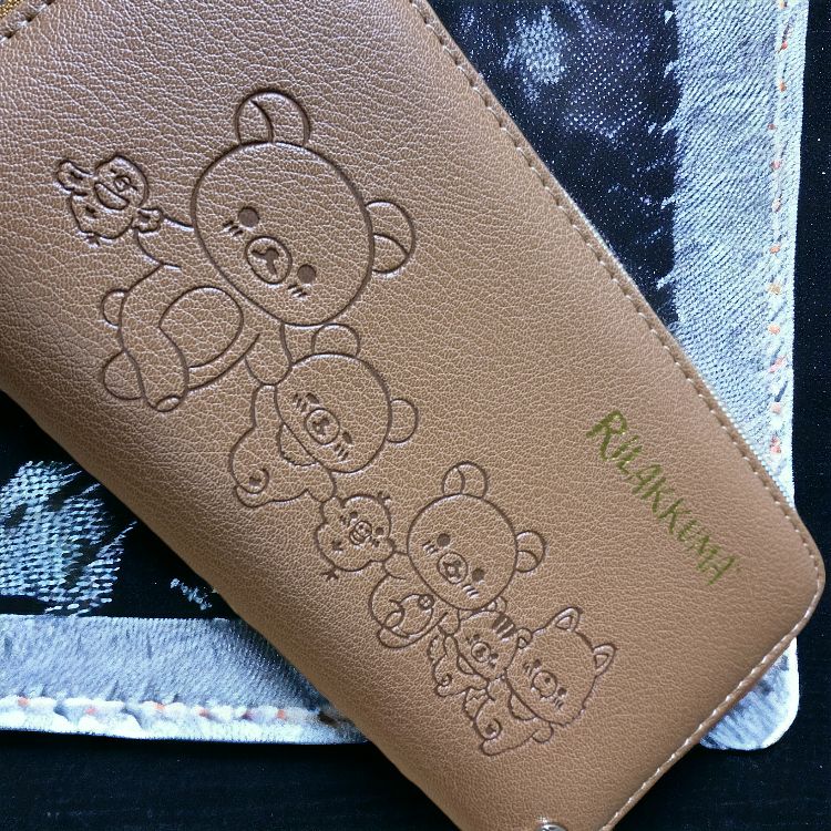 リラックマ 長財布 ブラウン RK-642-BR Rilakkuma Long Wallet|mercari 