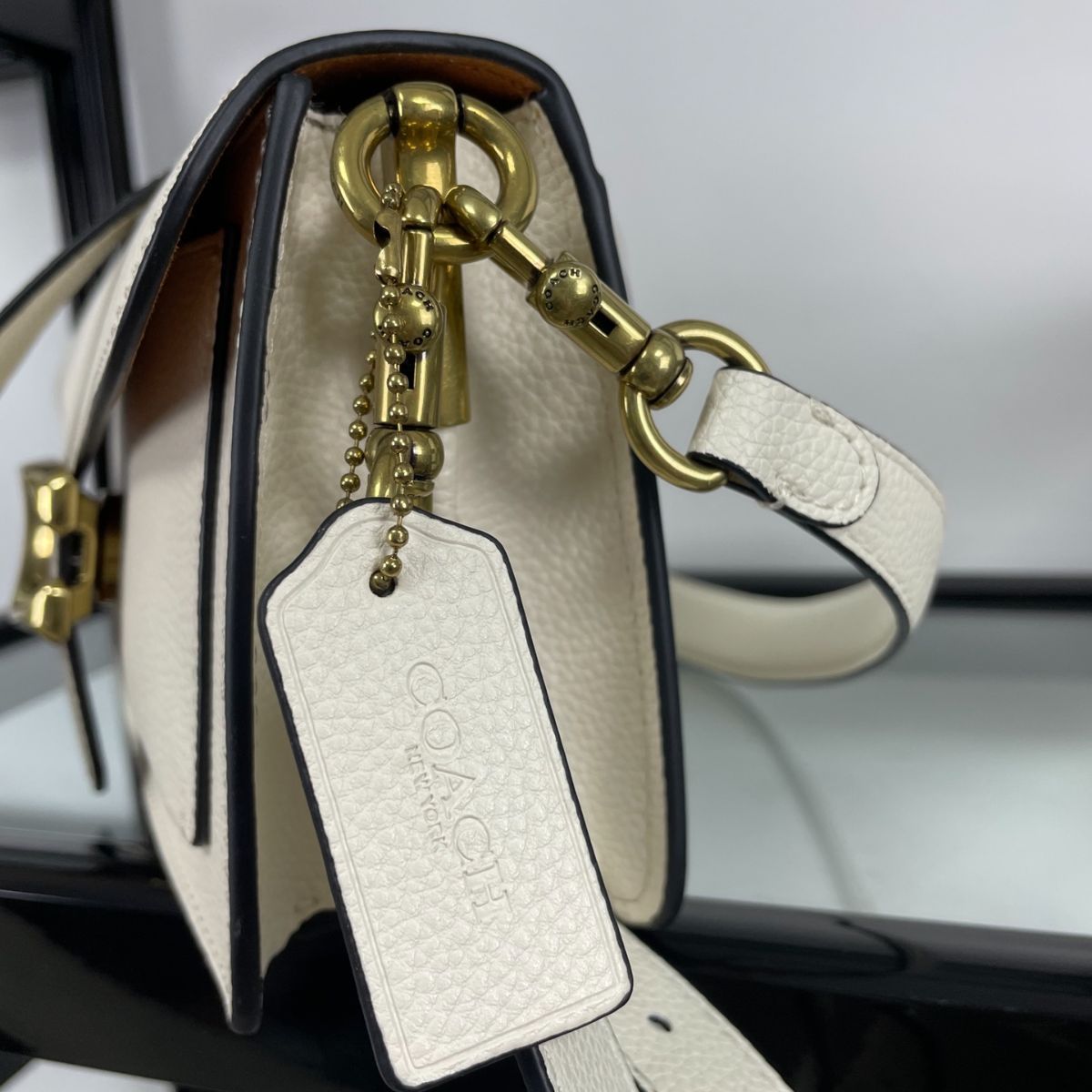 COACHコーチ ビジネスバッグ ブラックレザー 美品 2wayショルダー 未使用✨】COACH ブラック レザー ビジネスバッグ 2WAY ショルダー