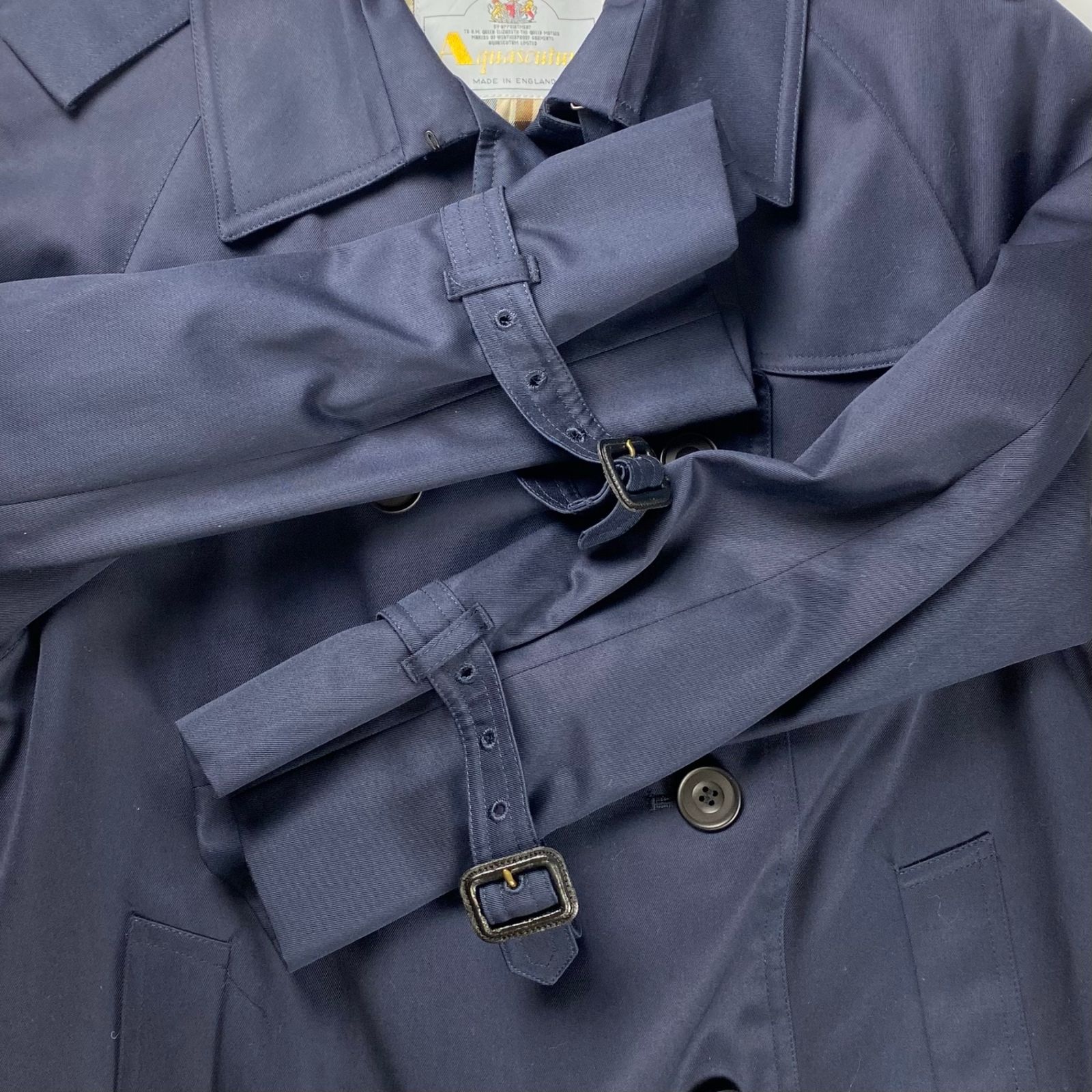 VINTAGE Aquascutum アクアスキュータム / VINTAGE 英国製 Aquascutum