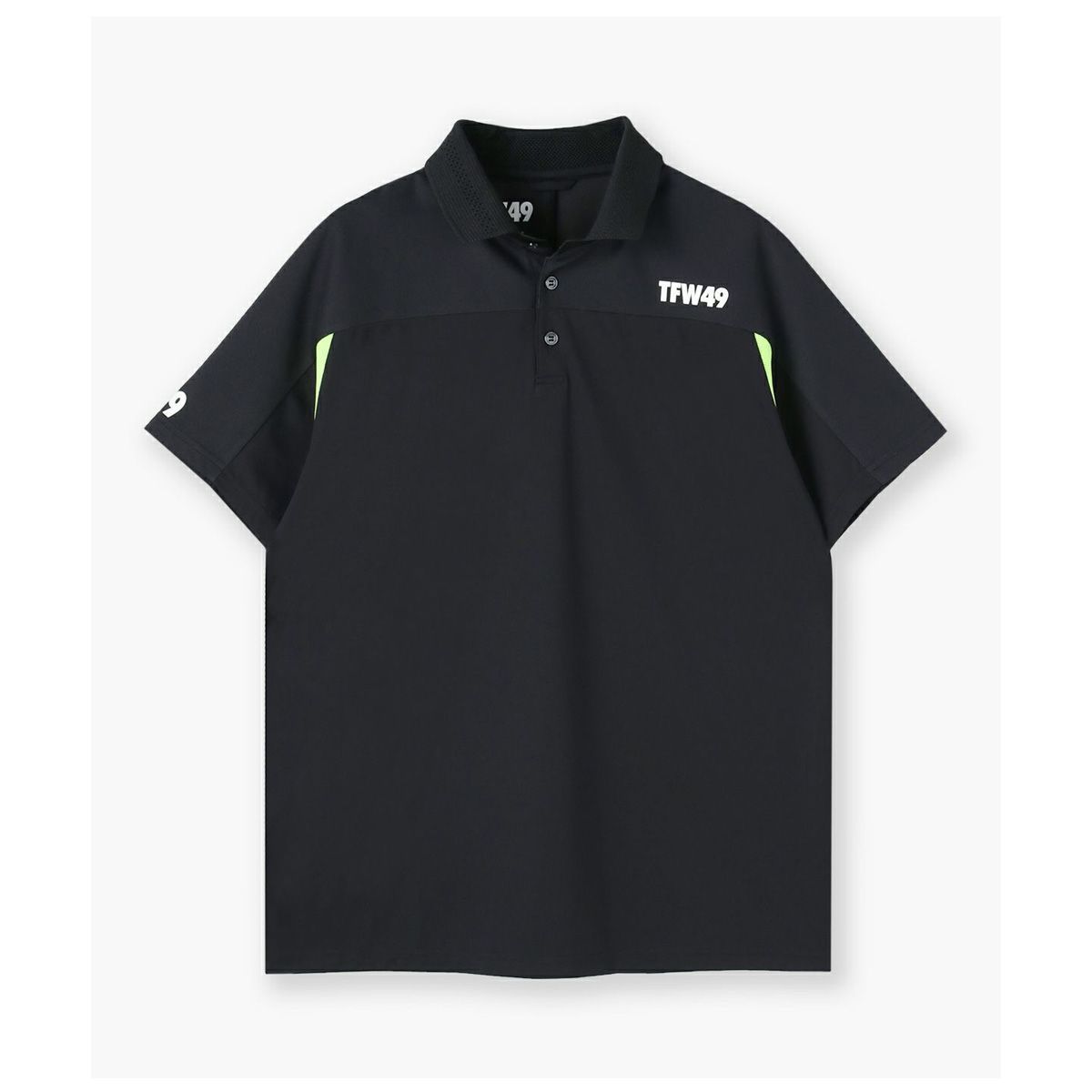 TFW49/ティーエフダブリュー フォーティーナイン】SIDE MESH POLO