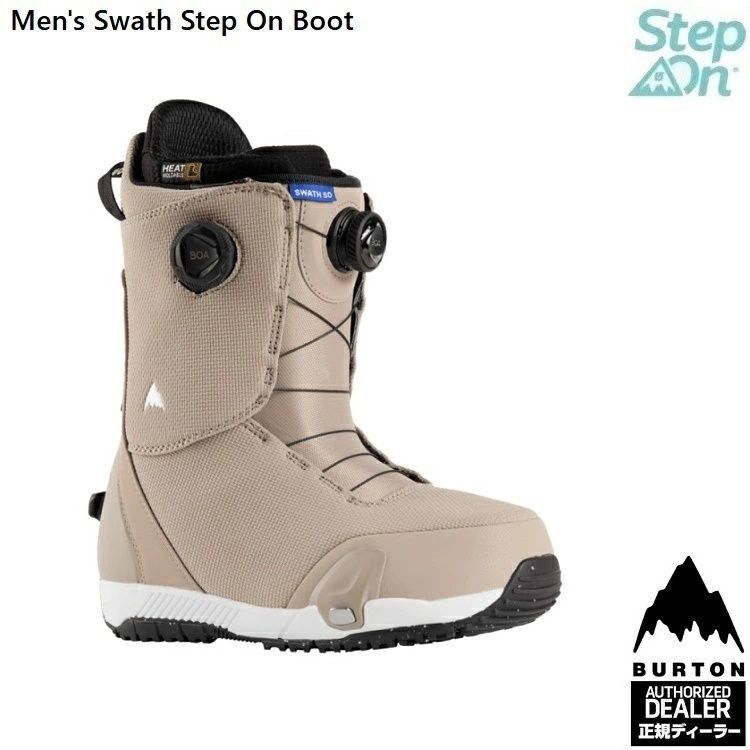 BURTON Men's Swath Step On Boots Summit Taupe(SIZE:US8)【全国送料無料】2025 正規品 保証付  /バートン スワス ステップオンブーツ - メルカリ