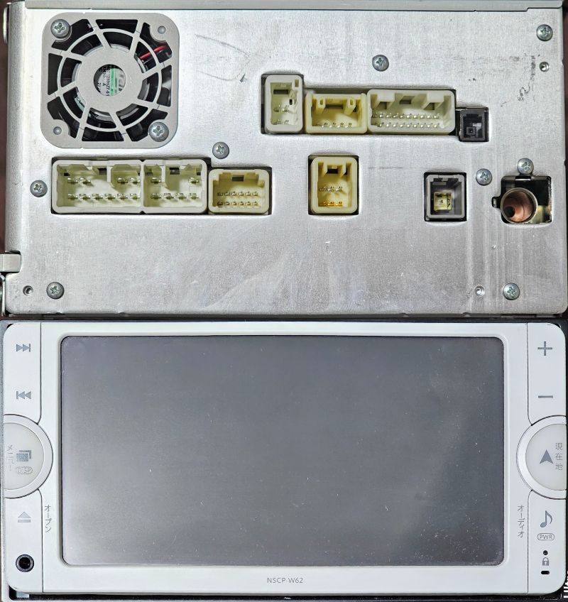 トヨタ純正 SDナビ NSCP-W62 新東名対応版 Bluetooth オーディオ