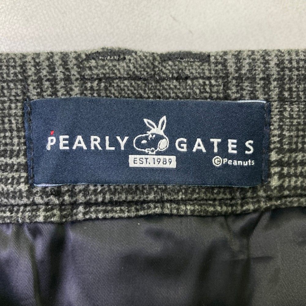 サイズ：1 PEARLY GATES パーリーゲイツ ×PEANUTS スカート スヌーピー