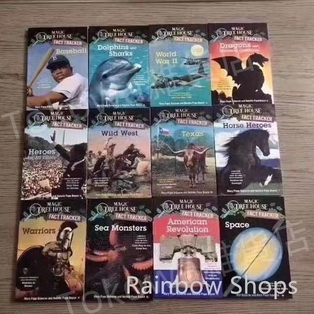 新品 最新版 Magic Tree House Fact Tracker 44冊 英語 洋書 sh25