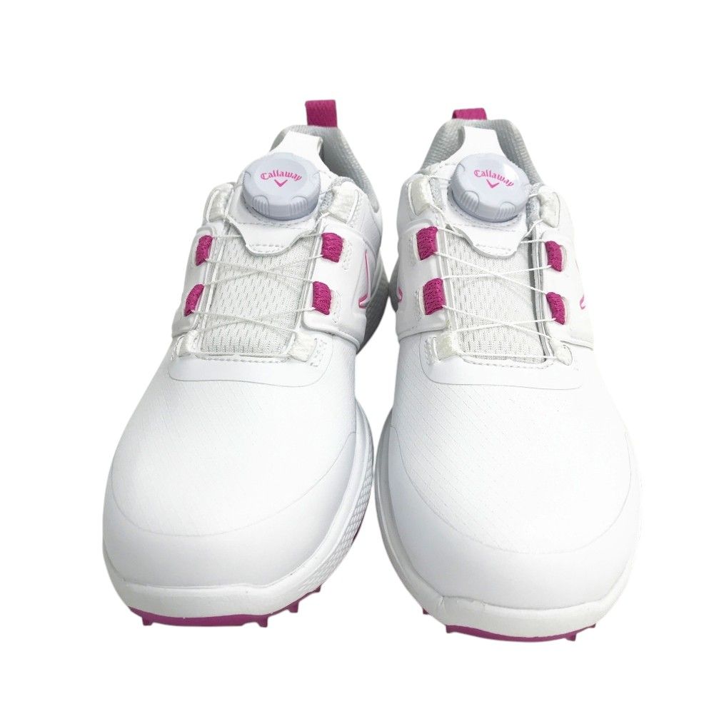 送料無料も! CALLAWAY キャロウェイ CHEVNEON 30| モデル BOA スパイクレスゴルフシューズ ホワイト系 22.5 240101527477 ゴルフウェア レディース ストスト