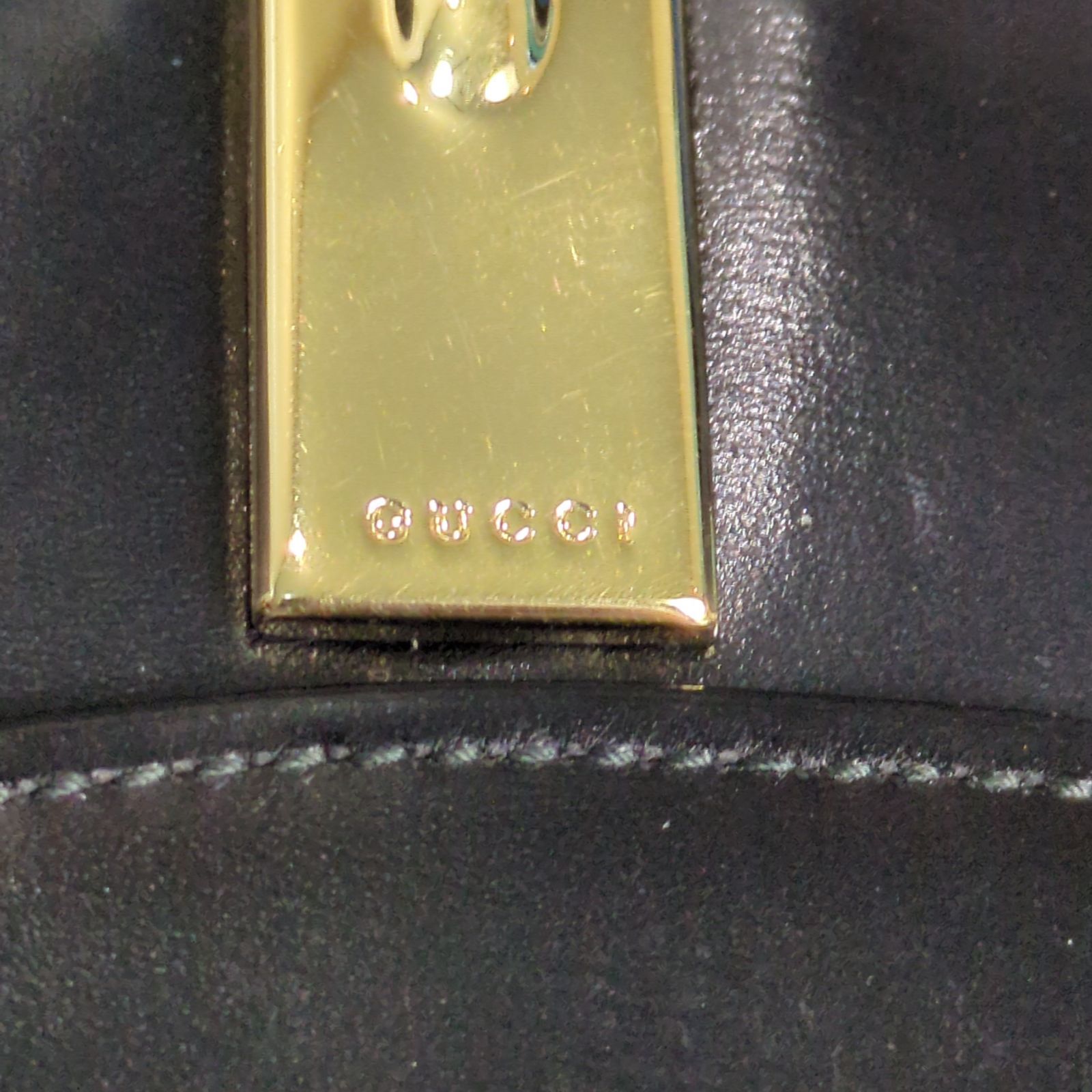 OLD GUCCI オールドグッチ レザーウォレット 2つ折り財布 革財布 G金具 