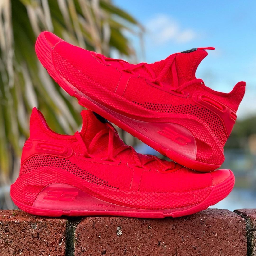 UNDER ARMOUR CURRY 6 'RED' アンダーアーマー カリー 6 赤 レッド