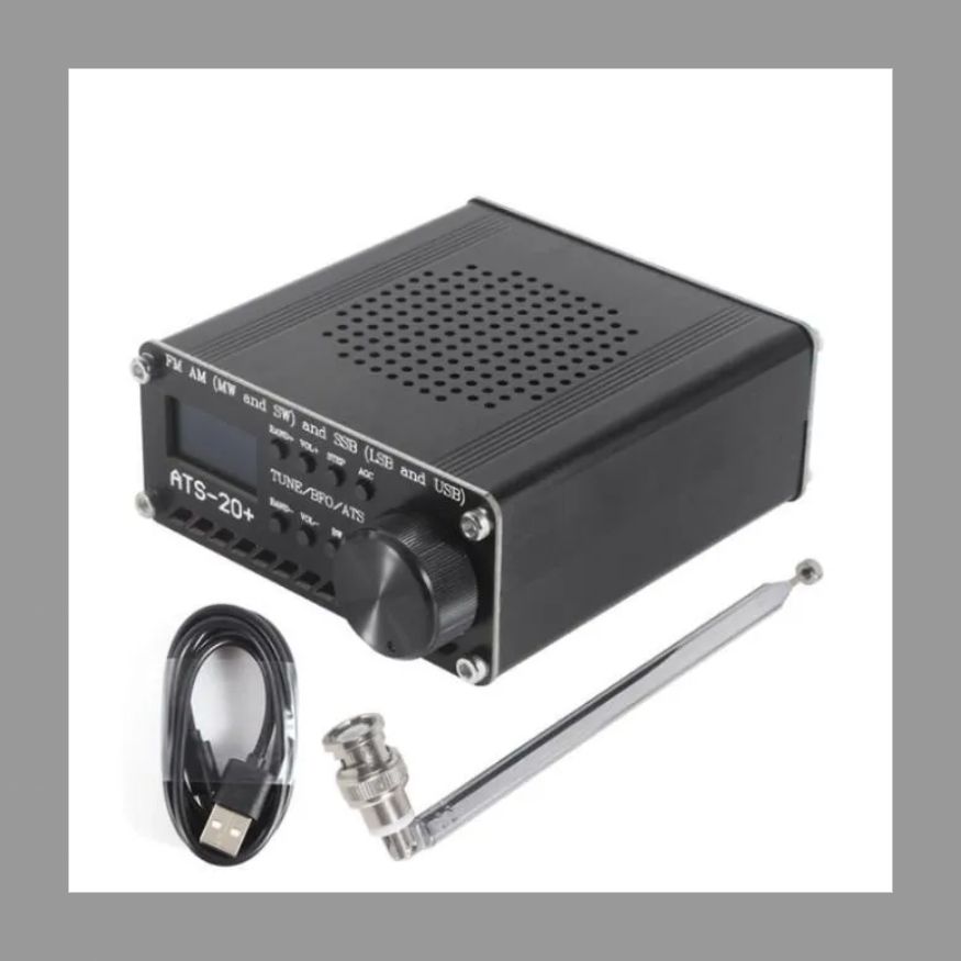 ATS-20＋Si 4732マルチバンドラジオ受信機FM AM MWとSWとSSB L SBとUSB