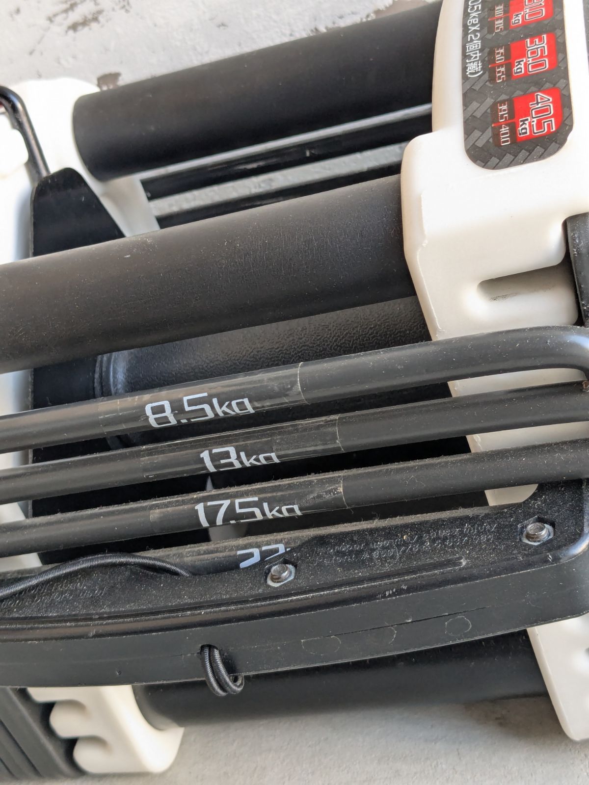 FIELDOOR 可変式 クイックダンベル ブロックダンベル 22kg 15段階 ②