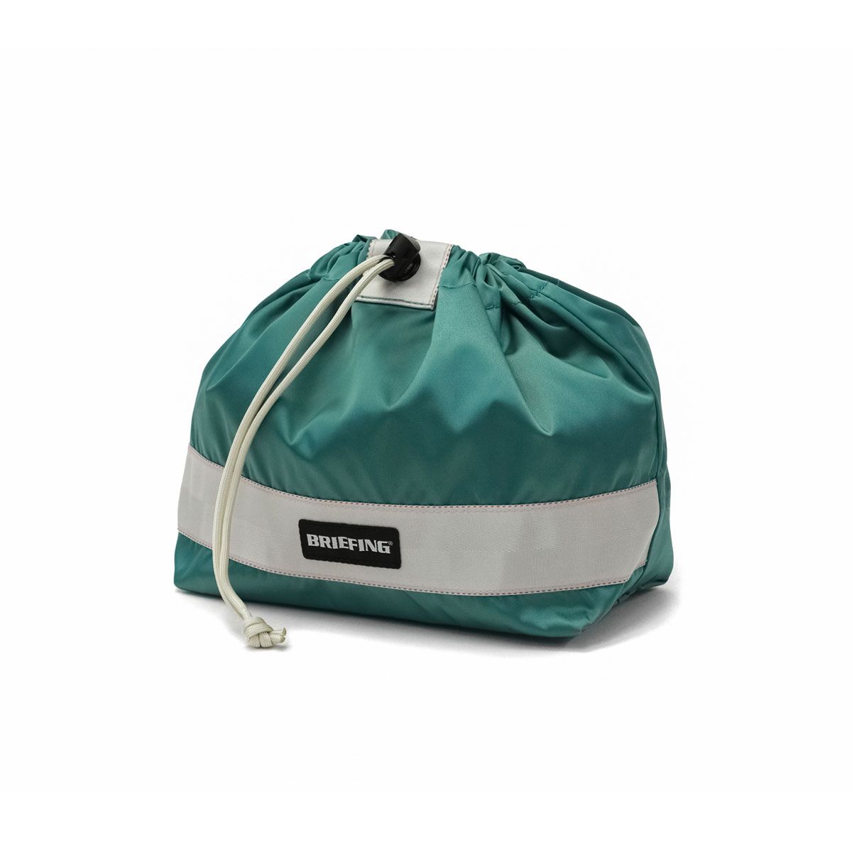 日本正規品 ブリーフィング ゴルフ ポーチ BRIEFING GOLF DRAWSTRING POUCH S ECO TWILL 小物入れ 軽量 メンズ レディース BRG223G52 P.グリーン(664)