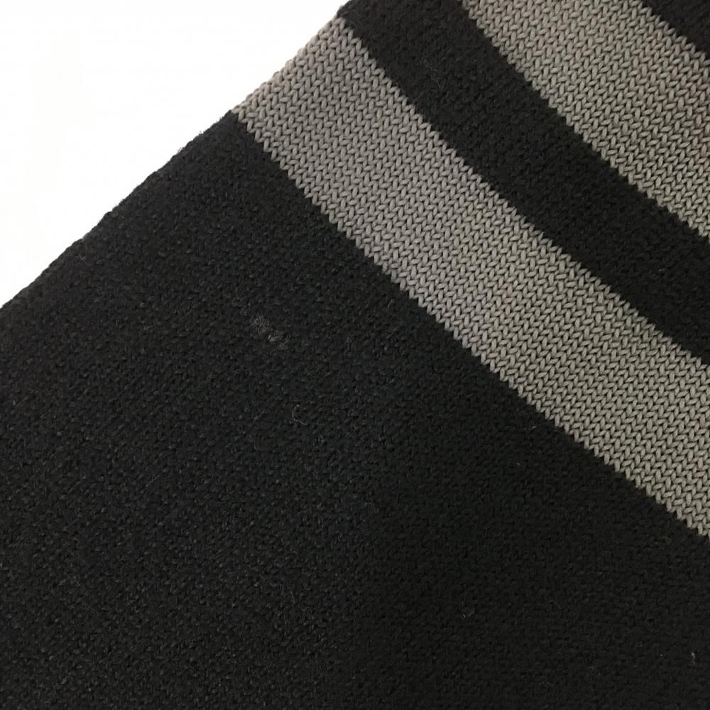 美品】パーリーゲイツ セーター 黒 ミャロメ ロゴ刺しゅう