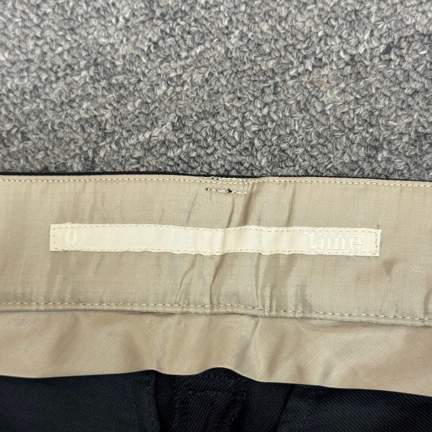 定価52800円 新品 Tamme 22AW 13°GABARDINE SLACK ギャバジン
