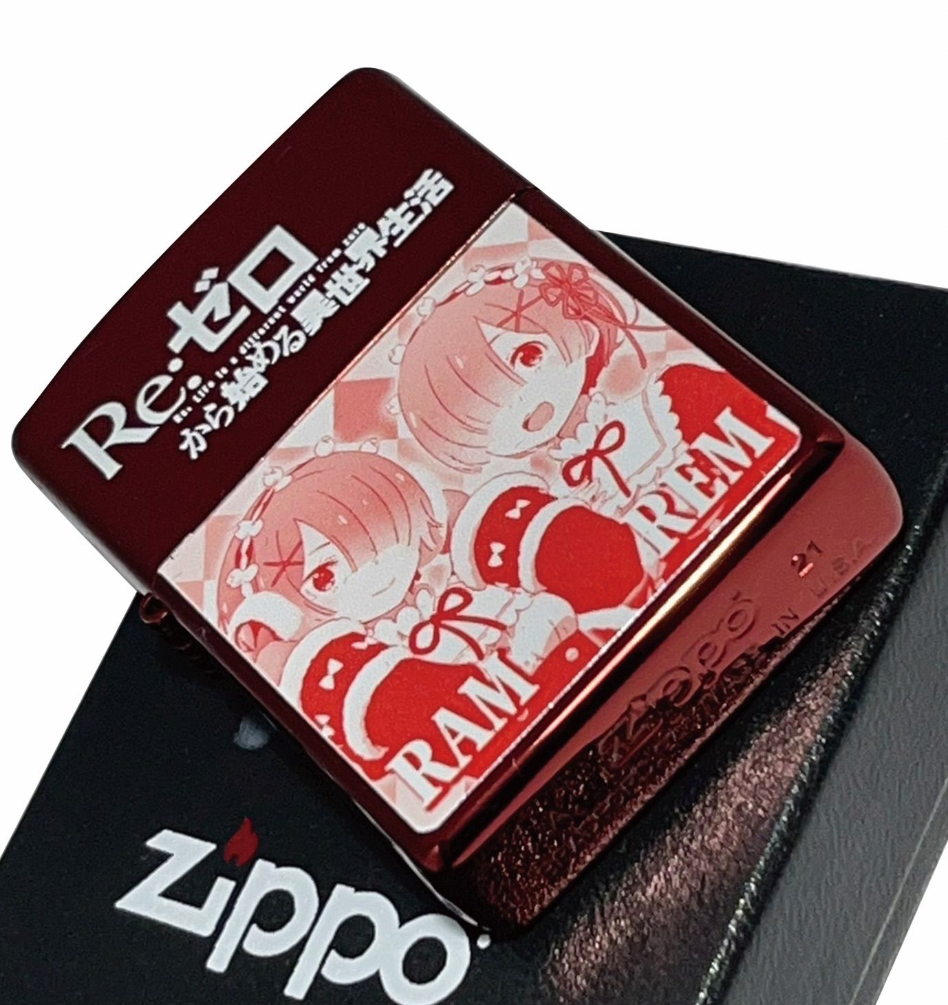 ZIPPO リゼロ ラムレッド Re:ゼロから始める異世界生活 アニメ