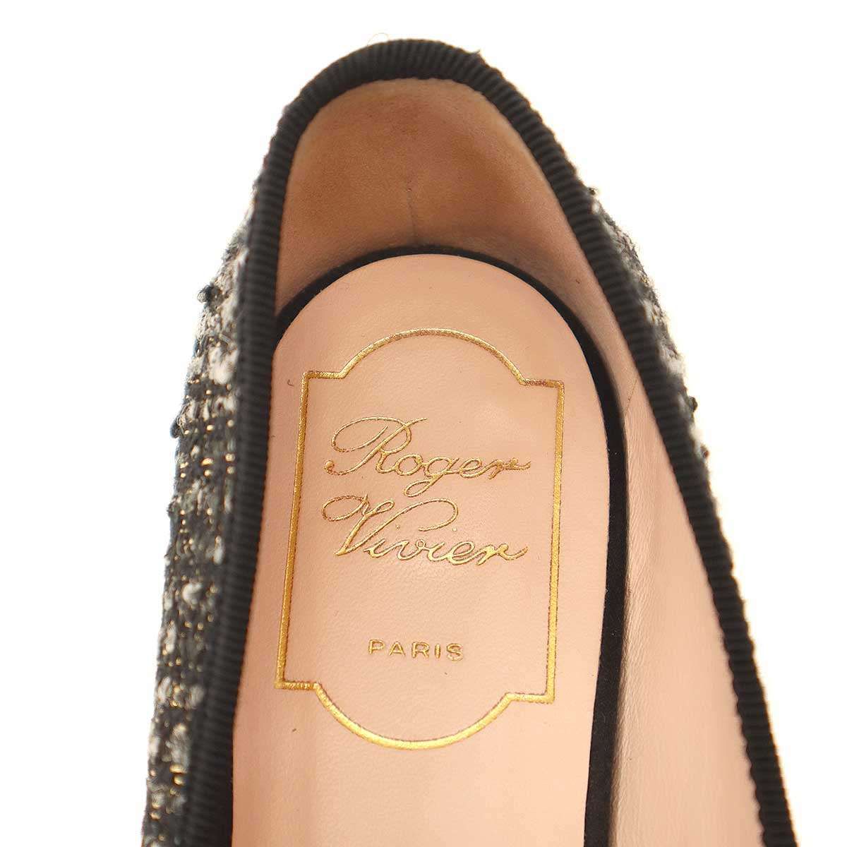 専用 ロジェヴィヴィエ バレリーナ フラットシューズ 37 ロジェ